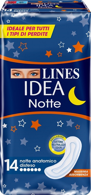 LINES IDEA NOTTE SENZA ALI 14 PEZZI - Farmapanda Srl