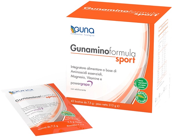 GUNAMINOFORMULA SPORT 42 BUSTE 315 G - Farmapanda Srl