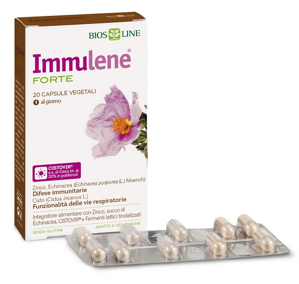 BIOSLINE IMMULENE FORTE 20 CAPSULE - Farmapanda Srl