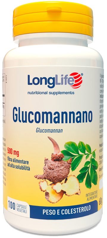 LONGLIFE GLUCOMANNANO 100 CAPSULE VEGETALI - Farmapanda Srl
