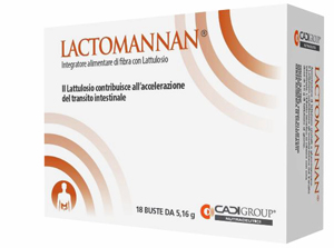 LACTOMANNAN 18 BUSTE 5,16 G - Farmapanda Srl