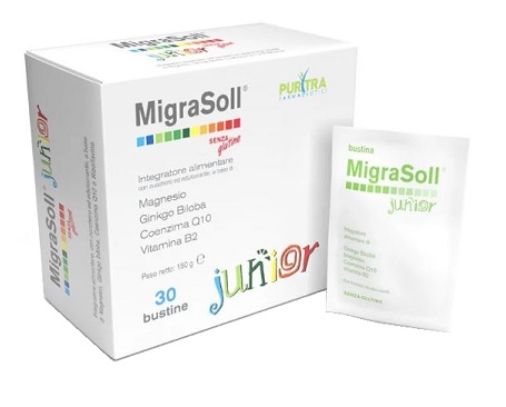 MIGRASOLL JUNIOR ASTUCCIO 30 BUSTE - Farmapanda Srl