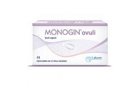 MONOGIN OVULI VAGINALI 10 PEZZI - Farmapanda Srl