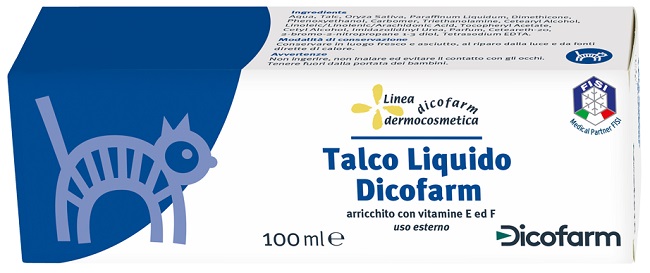DICOFARM TALCO LIQUIDO 100 ML - Farmapanda Srl