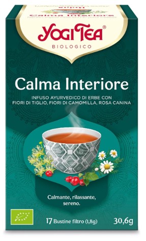YOGI TEA CALMA INTERIORE 31 G - Farmapanda Srl