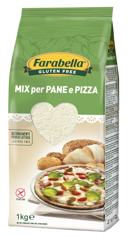 FARABELLA FARINA PREPARATO PANE/PIZZA 1 KG - Farmapanda Srl