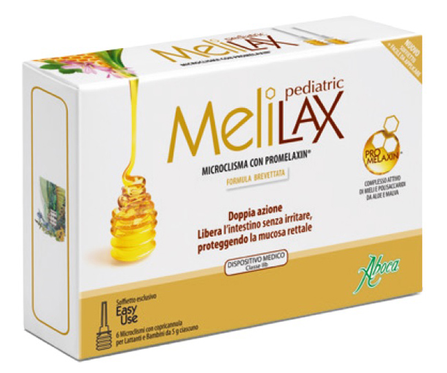 MELILAX PEDIATRIC MICROCLISMI 6 PEZZI 5 G - Farmapanda Srl