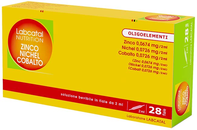 LABCATAL NUTRITION ZINCO/NICHEL/COBALTO 28 FIALE 2 ML - Farmapanda Srl
