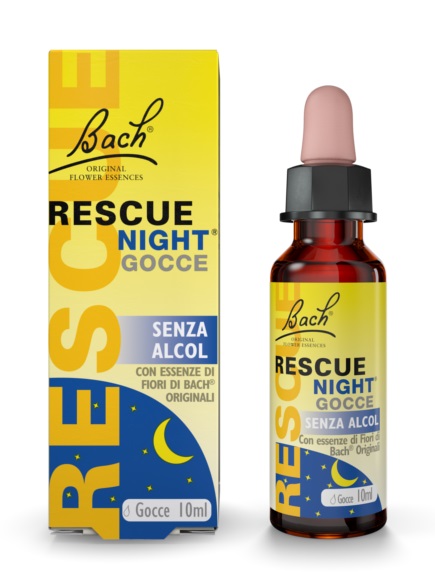 RESCUE ORIGINAL NIGHT SENZA ALCOL GOCCE 10 ML - Farmapanda Srl