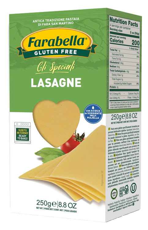 FARABELLA LASAGNE 250 G - Farmapanda Srl