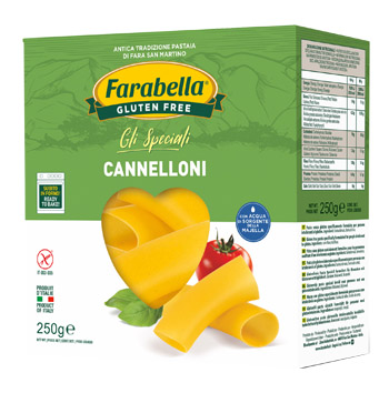 FARABELLA CANNELLONI 250 G - Farmapanda Srl