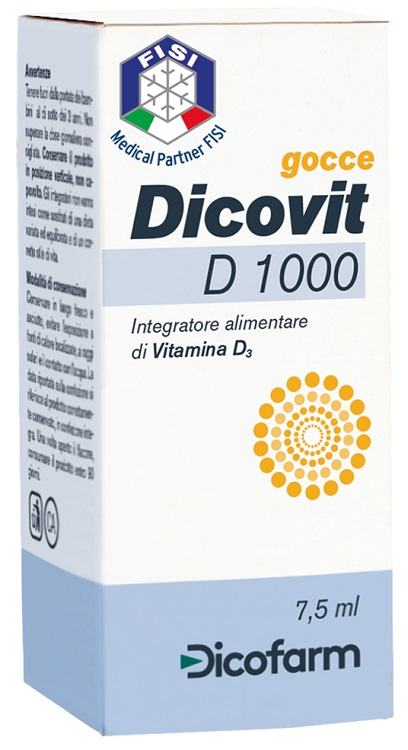 DICOVIT D 1000 7,5 ML - Farmapanda Srl