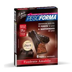 PESOFORMA BARRETTE DARK 12 X 31 G - Farmapanda Srl