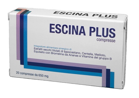 ESCINA PLUS 20 COMPRESSE - Farmapanda Srl