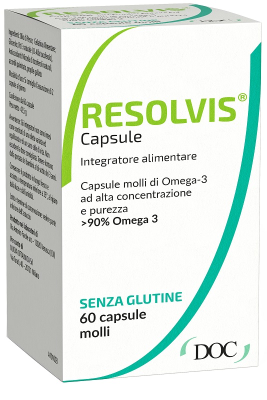 RESOLVIS 60 CAPSULE MOLLI - Farmapanda Srl
