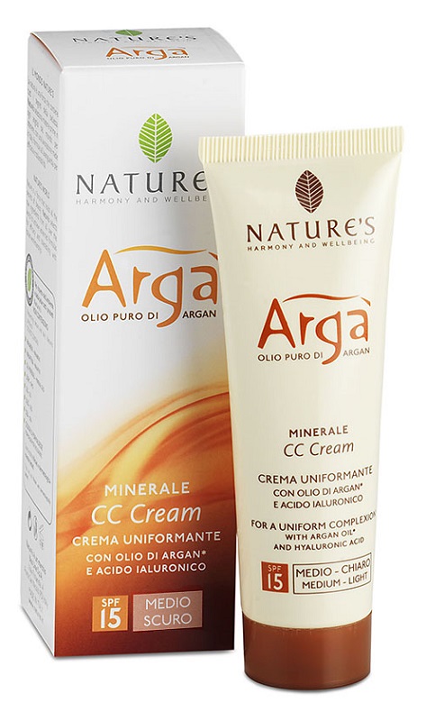 ARGA' CC CREAM VISO MEDIO SCURA 50 ML NATURE'S - Farmapanda Srl