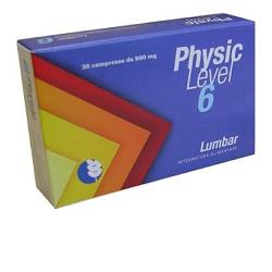 PHYSIC LEVEL 6 LUMBAR 30 COMPRESSE 800 MG - Farmapanda Srl