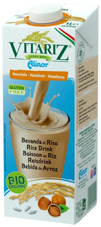 VITARIZ BEVANDA DI RISO E NOCCIOLA BIO 1 LITRO - Farmapanda Srl