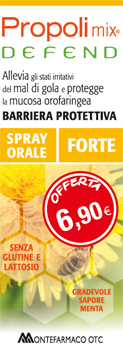 PROPOLI MIX DEFEND SPRAY ORALE FORTE 30 ML SAPORE MENTA - Farmapanda Srl