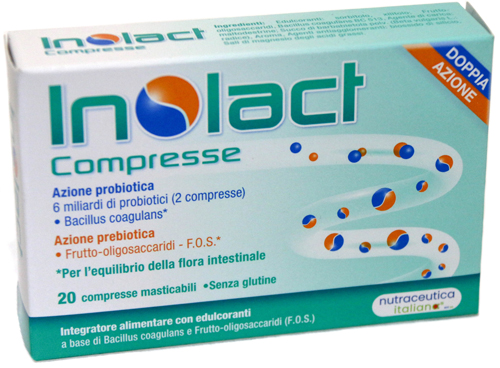 INOLACT 20 COMPRESSE MASTICABILI - Farmapanda Srl