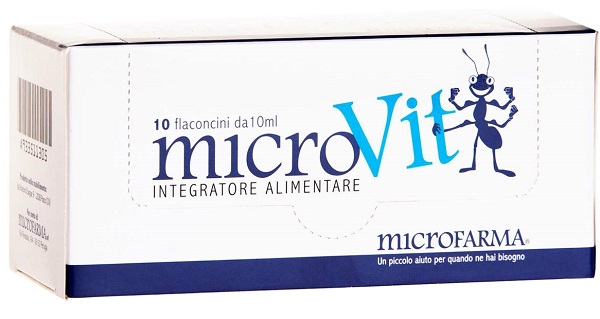 MICROVIT 10 FLACONCINI DA 10 ML - Farmapanda Srl