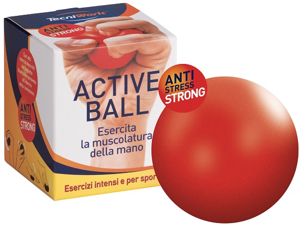 TECNIWORK ACTIVE BALL STRONG ROSSA - Farmapanda Srl