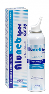 ALUNEB SOLUZIONE IPERTONICA 3% SPRAY NASALE 125 ML - Farmapanda Srl