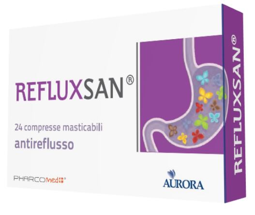 REFLUXSAN 24 COMPRESSE - Farmapanda Srl