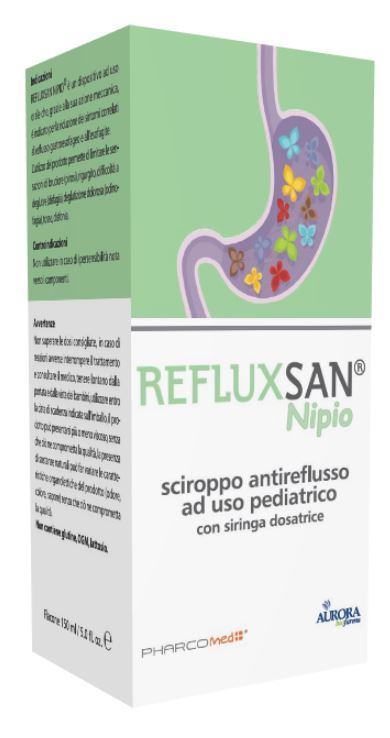 REFLUXSAN NIPIO SCIROPPO ANTIREFLUSSO 150 ML - Farmapanda Srl