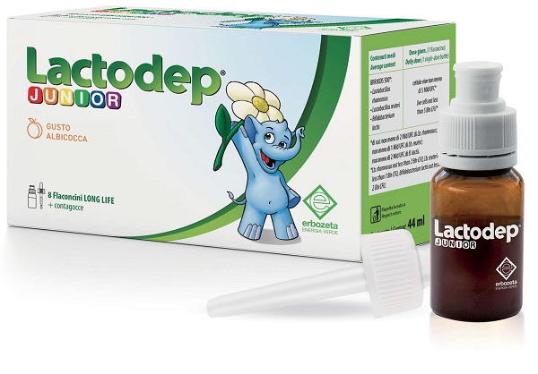 LACTODEP JUNIOR 8 FLACONCINI X 5,5 ML - Farmapanda Srl