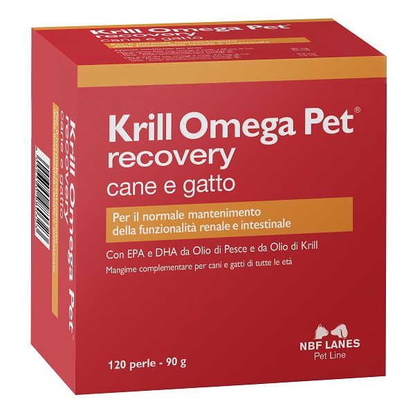 KRILL OMEGA PET RECOVERY BLISTER 120 PERLE - Farmapanda Srl