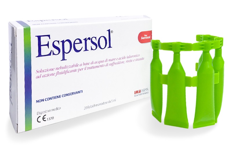 SOLUZIONE PER AEROSOL ESPERSOL 20 FIALE MONODOSE 5 ML - Farmapanda Srl