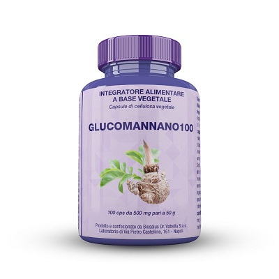 GLUCOMANNANO100 100 CAPSULE 50 GRAMMI - Farmapanda Srl