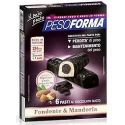 PESOFORMA BARRETTE CUORE MANDORLA 372 G - Farmapanda Srl