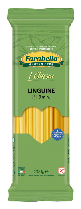 FARABELLA LINGUINE PASTA SENZA GLUTINE 250 G - Farmapanda Srl