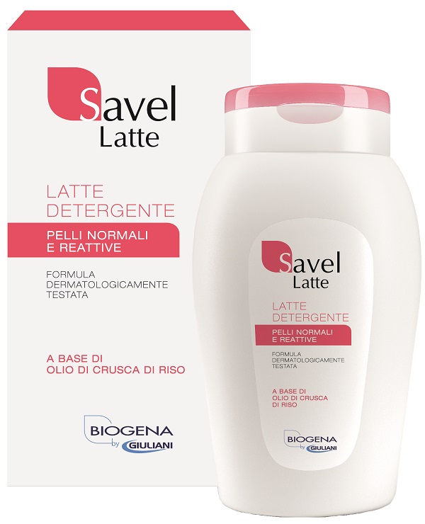 SAVEL LATTE VISO 200 ML - Farmapanda Srl