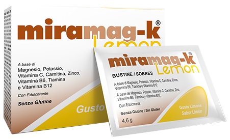 MIRAMAG-K LEMON 20 BUSTINE IN ASTUCCIO 92 G - Farmapanda Srl