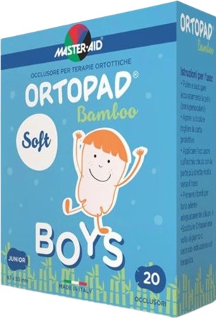 CEROTTO OCULARE PER ORTOTTICA ORTOPAD SOFT BOYS REGULAR 20 PEZZI - Farmapanda Srl