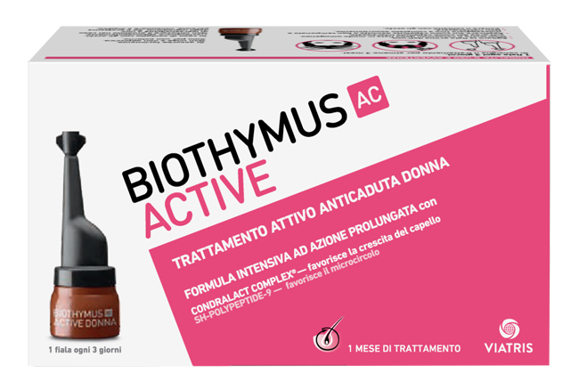 BIOTHYMUS AC ACTIVE TRATTAMENTO ATTIVO ANTICADUTA DONNA 10 FIALE - Farmapanda Srl