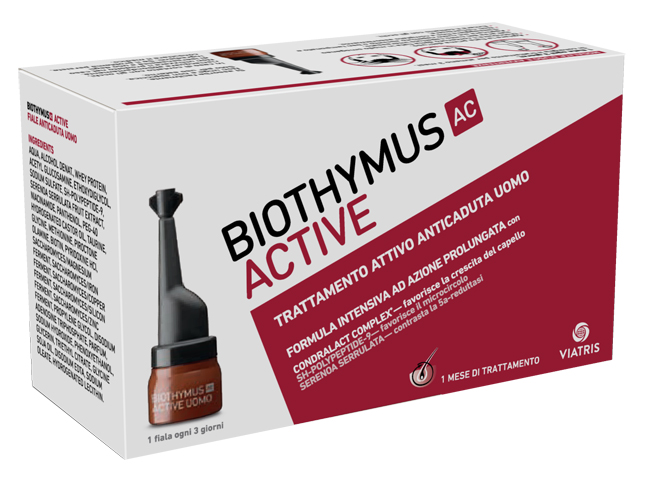 BIOTHYMUS AC ACTIVE TRATTAMENTO ATTIVO ANTICADUTA UOMO 10 FIALE 3,5 ML - Farmapanda Srl