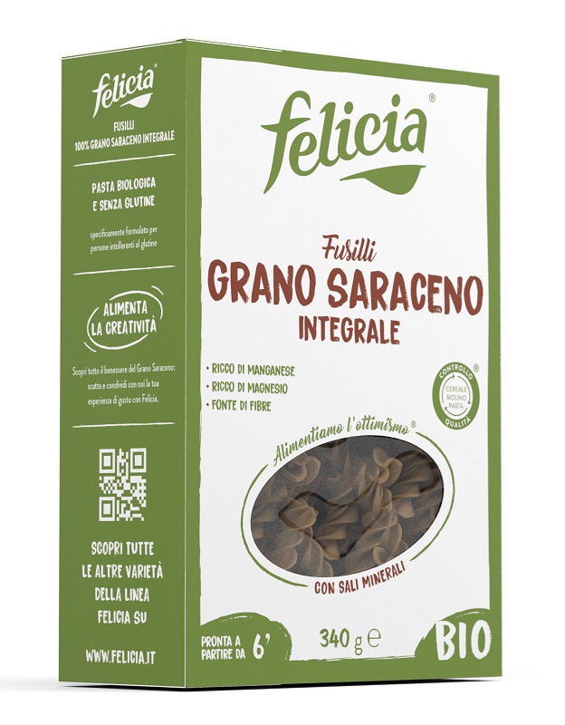 FELICIA BIO SARACENO FUSILLI 340 G - Farmapanda Srl