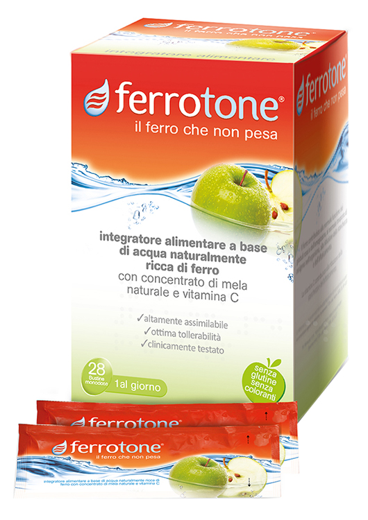 FERROTONE APPLE 28 SACCHETTI 25 ML - Farmapanda Srl