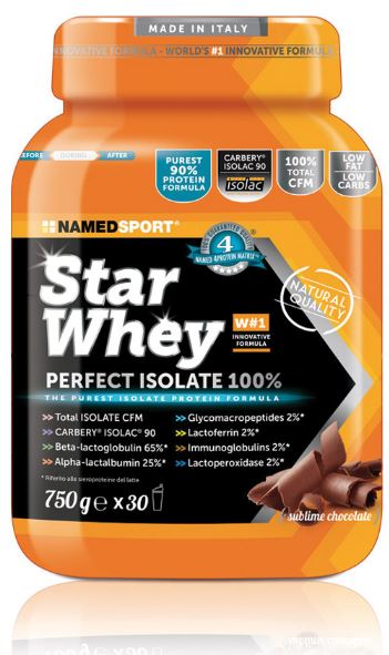 STAR WHEY SUBLIME CHOCOLATE 750 G - Farmapanda Srl