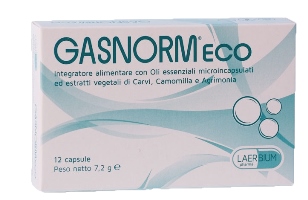 GASNORM ECO 12 CAPSULE - Farmapanda Srl