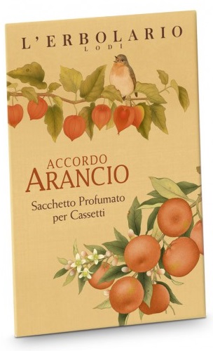 ACCORDO ARANCIO SACCHETTO PROFUMATO PER CASSETTI - Farmapanda Srl