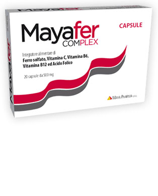MAYAFER COMPLEX 20 CAPSULE BLISTER 10 G - Farmapanda Srl