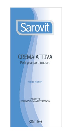 SAROVIT CREMA PELLI GRASSE/IMPURE 30 ML - Farmapanda Srl