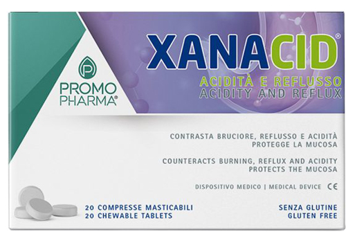 XANACID 20 COMPRESSE MASTICABILI - Farmapanda Srl