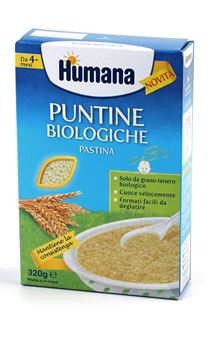 HUMANA PUNTINE BIOLOGICHE PASTINA 320 G - Farmapanda Srl