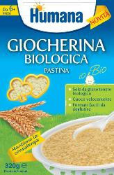 HUMANA GIOCHERINA PASTINA BIOLOGICA 320 G - Farmapanda Srl